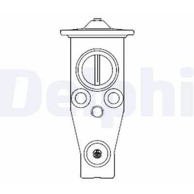 Delphi Mazda CB1017V - Βαλβίδα διαστολής κλιματισμού Delphi Mazda CB1017V - Βαλβίδα διαστολής κλιματισμού