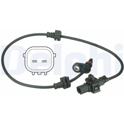 Delphi SS20582 ABS-sensor - Aktiv, 597mm, för Honda Civic Delphi SS20582 ABS-sensor - Aktiv, 597mm, för Honda Civic