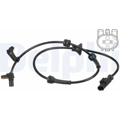 Delphi SS20587 Aktiivinen ABS-sensori - ABS-sensori Delphi SS20587 Aktiivinen ABS-sensori - ABS-sensori