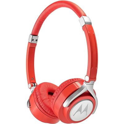 Auriculares con cable Motorola Pulse 2 - Rojo - Auriculares Auriculares con cable Motorola Pulse 2 - Rojo - Auriculares
