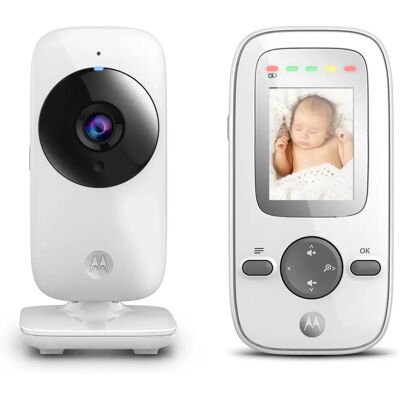 Motorola Baby MBP481 Video Babyphone - Farbe, 2,0 Zoll, 300m Reichweite Motorola Baby MBP481 Video Babyphone - Farbe, 2,0 Zoll, 300m Reichweite