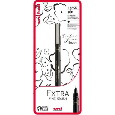 Uni-Ball Uni-Pin Stylo Pinceau Extra Fin Noir - Stylo - Publicité Uni-Ball Uni-Pin Stylo Pinceau Extra Fin Noir - Stylo - Publicité