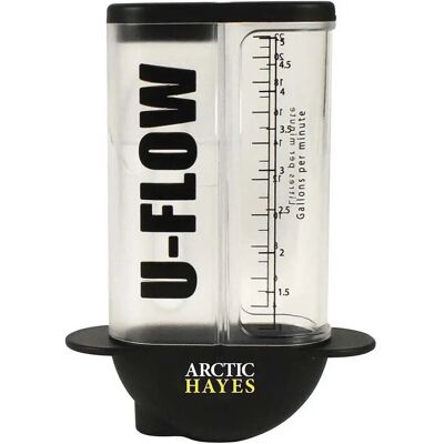 Arctic Hayes U-Flow Water Gauge - Flow Rate Test Tool Arctic Hayes U-Flow Water Gauge - Flow Rate Test Tool