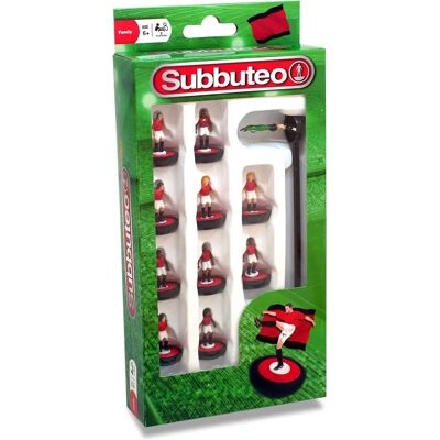 Paul Lamond Games Subbuteo Game - Red/white/black Team Set Paul Lamond Games Subbuteo Game - Red/white/black Team Set