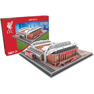 Puzzle Stade Anfield 3D Liverpool Fc 142 pièces - Publicité Puzzle Stade Anfield 3D Liverpool Fc 142 pièces - Publicité