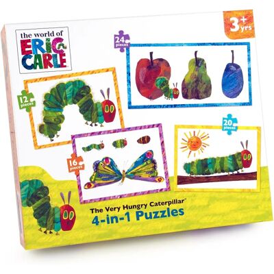 Paul Lamond Games The Very Hungry Caterpillar 4-in-1 Jigsaw Puzzles - Puzzle Paul Lamond Games The Very Hungry Caterpillar 4-in-1 Jigsaw Puzzles - Puzzle