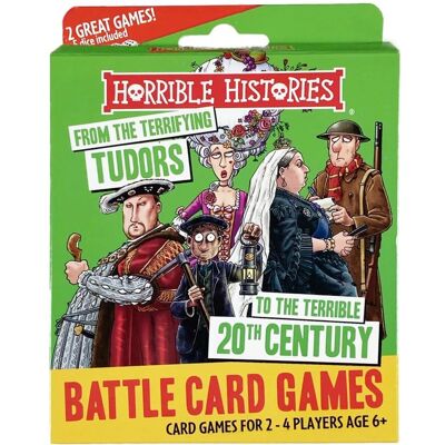 University Games - Horrible Histories Tudors Battle Card University Games - Horrible Histories Tudors Battle Card