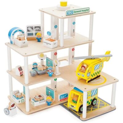 Tidlo Hospital Playset Multi - Hospital - Playset Tidlo Hospital Playset Multi - Hospital - Playset