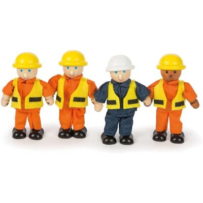 Bigjigs Toys Baukästen - Mehrfarbig - Bauspielzeug Bigjigs Toys Baukästen - Mehrfarbig - Bauspielzeug
