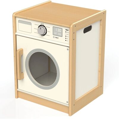 Tidlo Houten Wasmachine - Speelkeukenspeelgoed voor Kinderen met Knoppen Tidlo Houten Wasmachine - Speelkeukenspeelgoed voor Kinderen met Knoppen