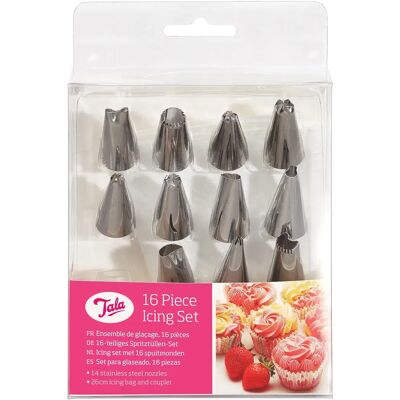 Tala Dekorationsset 16 Teile - Kuchen Dekorieren Tala Dekorationsset 16 Teile - Kuchen Dekorieren