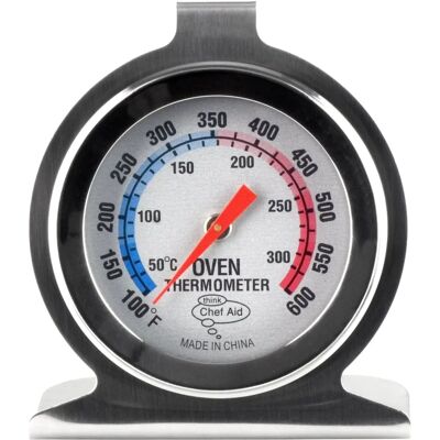 Chef Aid Thermomètre de four en acier inoxydable - Modèle 10E00056 Chef Aid Thermomètre de four en acier inoxydable - Modèle 10E00056