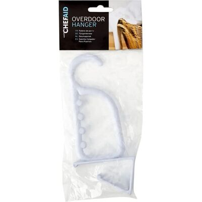 Chef Aid White Over Door Hanger - overdoor hanger Chef Aid White Over Door Hanger - overdoor hanger