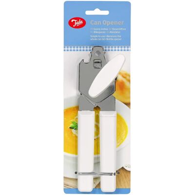 Tala ouvre-boîte - Facile à utiliser, Enlève le couvercle entier, Inclut ouvre-bouteille, Fabriqué en Italie Tala ouvre-boîte - Facile à utiliser, Enlève le couvercle entier, Inclut ouvre-bouteille, Fabriqué en Italie