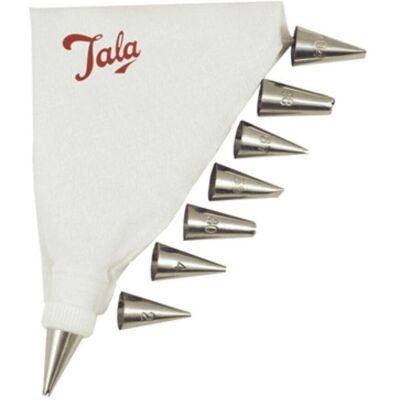 Ensemble de poche à douille Tala avec 8 becs - Kit de décoration Ensemble de poche à douille Tala avec 8 becs - Kit de décoration
