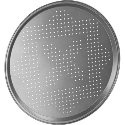 Chef Aid Pizzablech - Antihaft, 30-33cm, Rund, Knusprig Chef Aid Pizzablech - Antihaft, 30-33cm, Rund, Knusprig