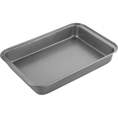 Chef Aid Grau Antihaft-Roaster - 32x22cm Chef Aid Grau Antihaft-Roaster - 32x22cm