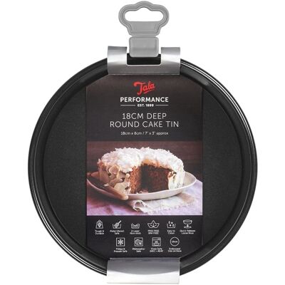 Tala Performance Deep Cake Tin 18cm - Cake Tin Tala Performance Deep Cake Tin 18cm - Cake Tin