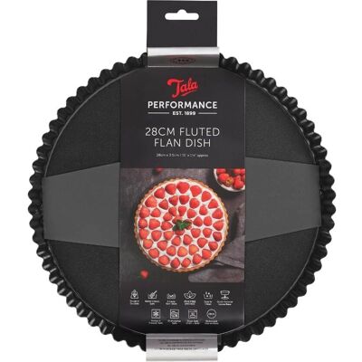 Tala Performance Carbonstahl 28cm x 3,5cm Tarteform - Antihaft, Ofenfest Tala Performance Carbonstahl 28cm x 3,5cm Tarteform - Antihaft, Ofenfest