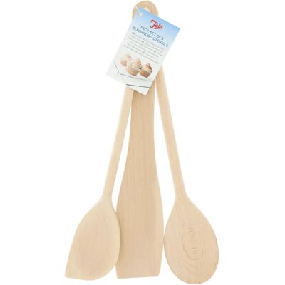 Tala Holz-Küchenutensilien - Set aus 3 - FSC-zertifiziertes Buchenholz Tala Holz-Küchenutensilien - Set aus 3 - FSC-zertifiziertes Buchenholz