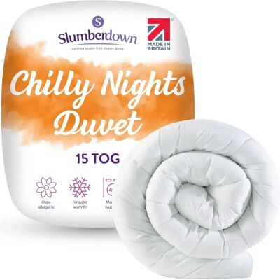 Slumberdown Chilly Nights Duvet 15 Tog Winter - King Slumberdown Chilly Nights Duvet 15 Tog Winter - King