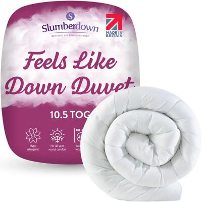 Slumberdown Slumberdown Feels Like Down 10.5 Tog All Year Round Duvet - Duvet Slumberdown Slumberdown Feels Like Down 10.5 Tog All Year Round Duvet - Duvet