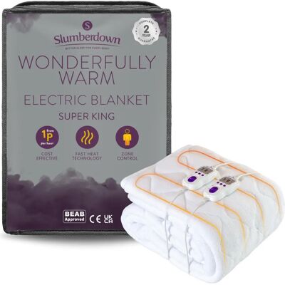 Slumberdown Slumberdown Wonderfully Warm Electric Blanket - Electric Blanket Slumberdown Slumberdown Wonderfully Warm Electric Blanket - Electric Blanket