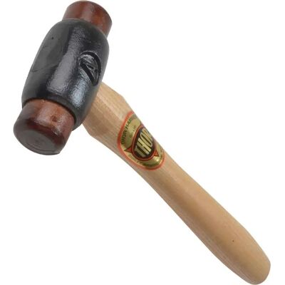 Marteau Thor Modèle 01-008 - 25mm, 340g, Tête en fer malléable - Publicité Marteau Thor Modèle 01-008 - 25mm, 340g, Tête en fer malléable - Publicité