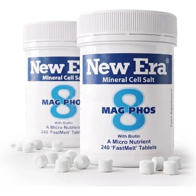 New Era - No.8 Mag. Phos. - 240 Tablets - Dietary supplement New Era - No.8 Mag. Phos. - 240 Tablets - Dietary supplement