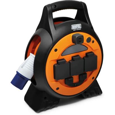 Maypole MP3767 15m Power Roller USB Sockets - Power Supply Unit Maypole MP3767 15m Power Roller USB Sockets - Power Supply Unit