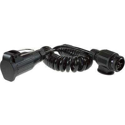 Maypole Curly Extension Lead - 8 Pin & 13 Pin - 8 Core - Extension Lead Maypole Curly Extension Lead - 8 Pin & 13 Pin - 8 Core - Extension Lead