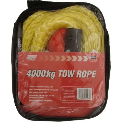 Maypole 6097A Abschleppseil - 4 m x 4000 kg Maypole 6097A Abschleppseil - 4 m x 4000 kg