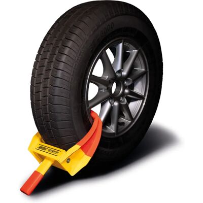 Maypole MP9075 Wheel Clamp - Adjustable, Steel, Compact Maypole MP9075 Wheel Clamp - Adjustable, Steel, Compact