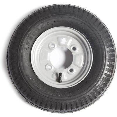 Maypole Wheel & Tyre 400x8" 4ply 4stud 100mm Pcd - Wheel & Tyre Maypole Wheel & Tyre 400x8" 4ply 4stud 100mm Pcd - Wheel & Tyre