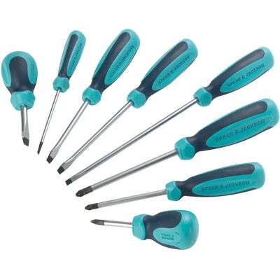 Eclipse Satz mit 8 Schraubendrehern - Robustes Chrom-Vanadium-Stahl Eclipse Satz mit 8 Schraubendrehern - Robustes Chrom-Vanadium-Stahl