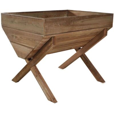Forest Garden 3ft 3in Wooden Kitchen Garden Trough - Pressure Treated - Rustic Planter Forest Garden 3ft 3in Wooden Kitchen Garden Trough - Pressure Treated - Rustic Planter