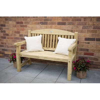 Forest Garden Harvington Wooden Garden Bench - Pressure Treated - 4ft Forest Garden Harvington Wooden Garden Bench - Pressure Treated - 4ft