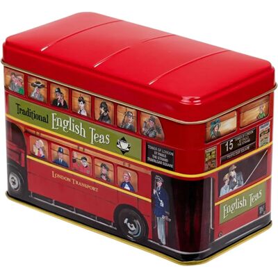 English Teas Red London Routemaster Bus Tea Tin - English Breakfast English Teas Red London Routemaster Bus Tea Tin - English Breakfast