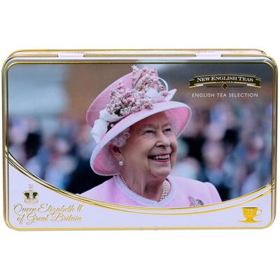 English Teas Queen Elizabeth II Tea Tin - 136 Teabags English Teas Queen Elizabeth II Tea Tin - 136 Teabags
