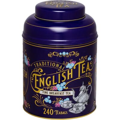 New English Teas - Vintage Victorian - Royal Purple - Tea Caddy - Tea New English Teas - Vintage Victorian - Royal Purple - Tea Caddy - Tea