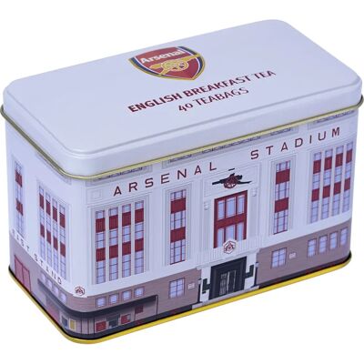 English Teas Arsenal FC Classic Tea Tin - Limited Edition English Teas Arsenal FC Classic Tea Tin - Limited Edition