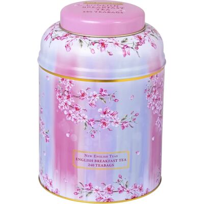 New English Teas - Cherry Blossom Water Colour - Large - 240 Teabags - Tea New English Teas - Cherry Blossom Water Colour - Large - 240 Teabags - Tea
