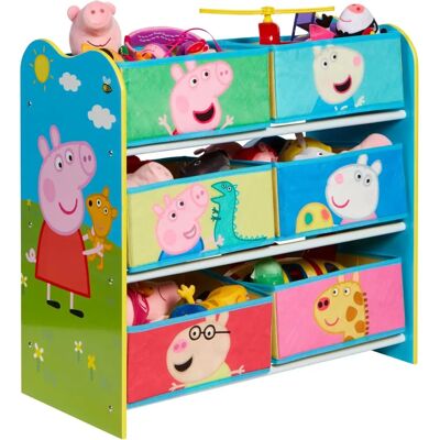 Peppa Pig Förvaringsenhet - Leksakshållare för Barn Peppa Pig Förvaringsenhet - Leksakshållare för Barn