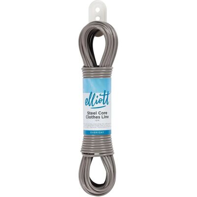 Elliott 10F00183 Cordino in acciaio - 15m, Resistente alle intemperie Elliott 10F00183 Cordino in acciaio - 15m, Resistente alle intemperie