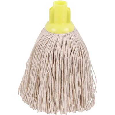 2Work 12oz Twine Rough Socket Mop - Heavy-duty cleaning tool 2Work 12oz Twine Rough Socket Mop - Heavy-duty cleaning tool