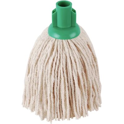 2Work 2W04298 Green Mop Accessory - Mop Head, Pack of 10 2Work 2W04298 Green Mop Accessory - Mop Head, Pack of 10