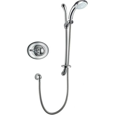 Mira Excel Termostatyczny Zawór Prysznicowy Chrom - 4 Tryby Mira Excel Termostatyczny Zawór Prysznicowy Chrom - 4 Tryby