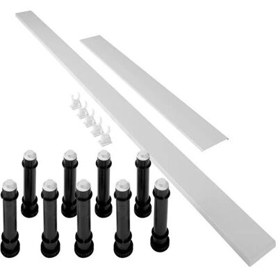 Mira Flight Low 'Easy Plumb' Shower Tray Riser Kit - Shower Tray Conversion Mira Flight Low 'Easy Plumb' Shower Tray Riser Kit - Shower Tray Conversion