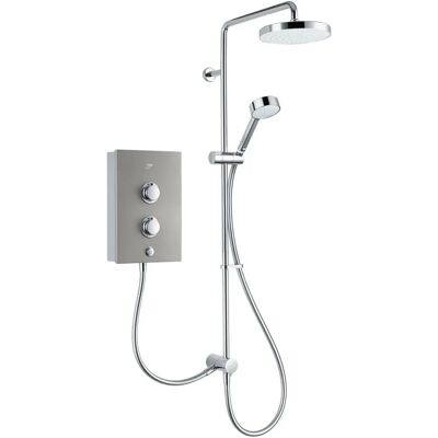 Mira Elite SE White & Chrome Shower - Dual Head Mira Elite SE White & Chrome Shower - Dual Head