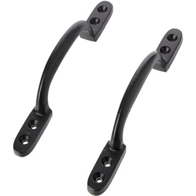 MERRIWAY BH00060 Puxador - Preto - Conjunto de 2 - Puxador MERRIWAY BH00060 Puxador - Preto - Conjunto de 2 - Puxador
